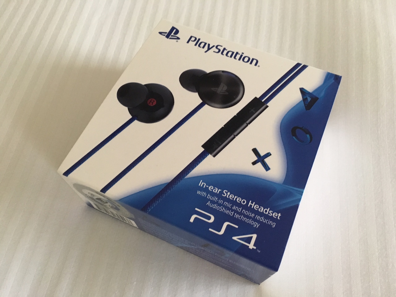 sony ps4 playstation in ear stereo headset